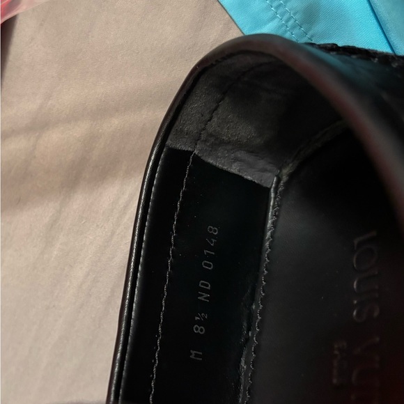 LOUIS VUITTON HOCKENHEIM MOCCASIN MENS 8.5 - Picture 5 of 8